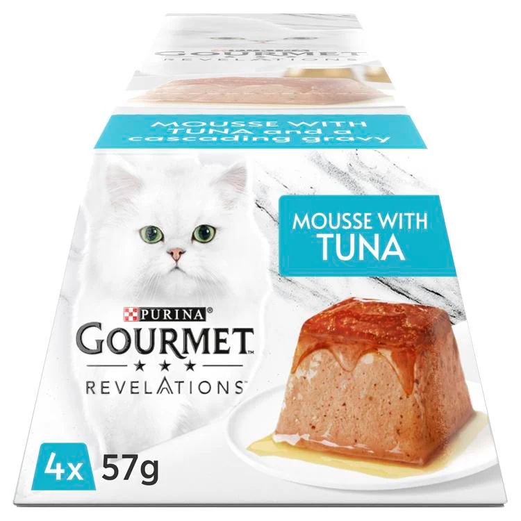 Gourmet Revelations Adult Wet Cat Food - Mousse with Tuna - Image 2