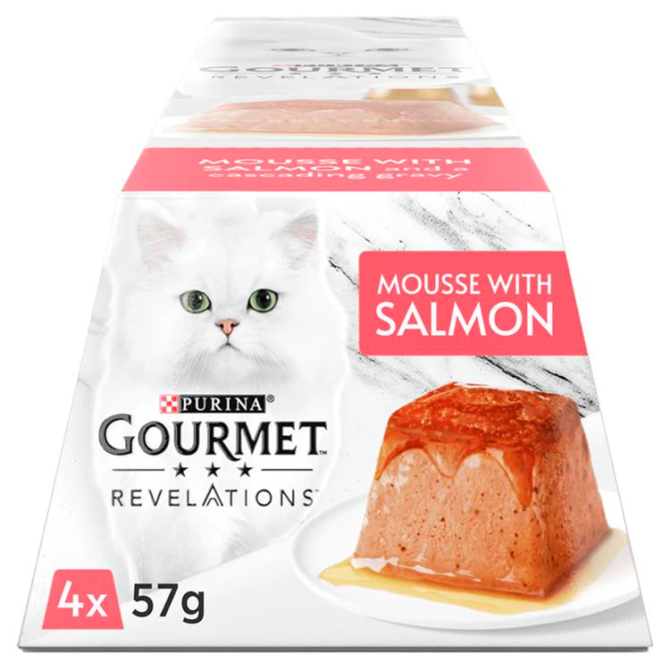 Gourmet Revelations Salmon in Gravy Wet Cat Food - Image 3
