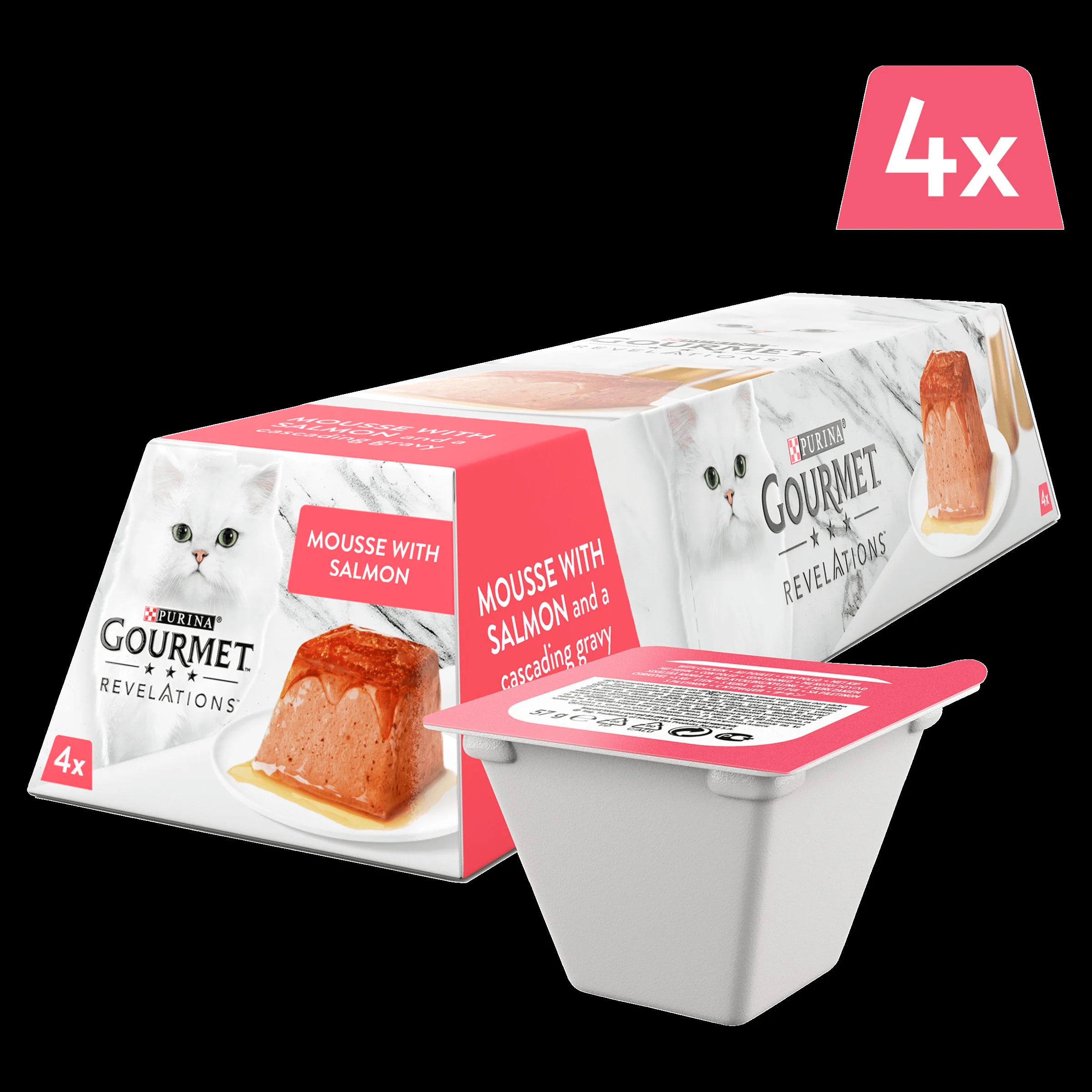 Gourmet Revelations Salmon in Gravy Wet Cat Food - Image 5