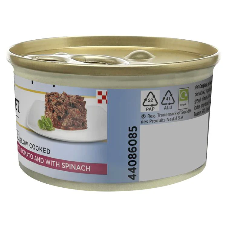 Gourmet Solitaire Adult Wet Cat Food - Beef in Tomato Sauce - Image 5