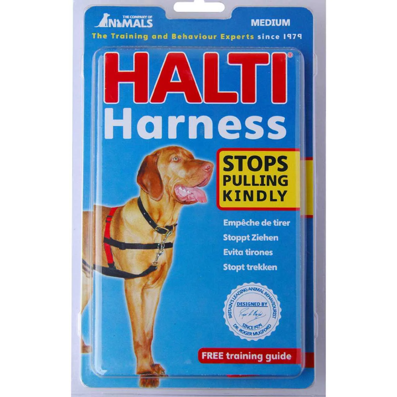 Halti Front Control Dog Harness in Black & Red - Image 3