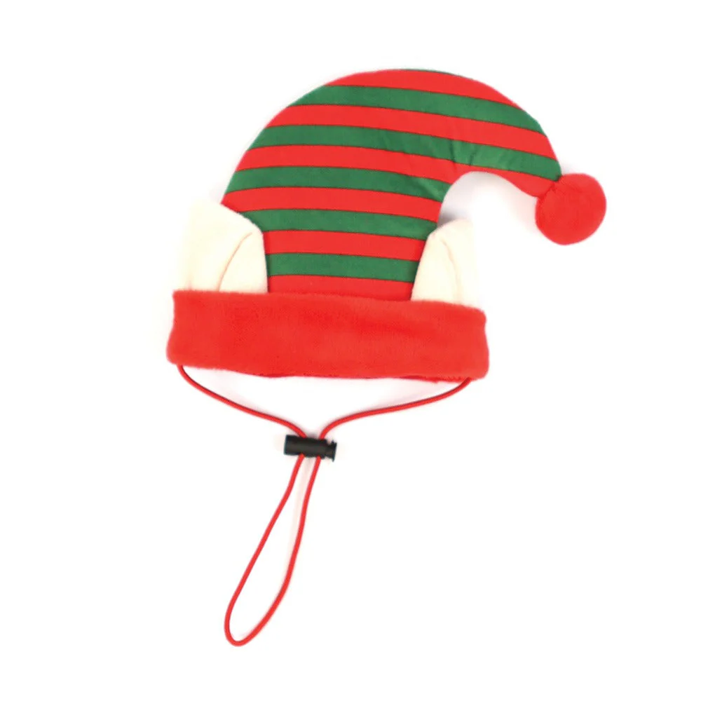 Happy Pet Christmas Elf Dog Hat
