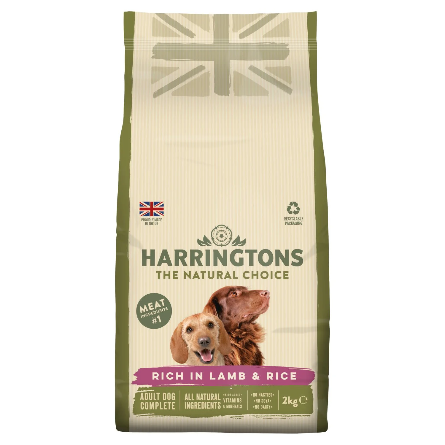 Harringtons Complete Adult Dry Dog Food - Lamb & Rice - Image 4