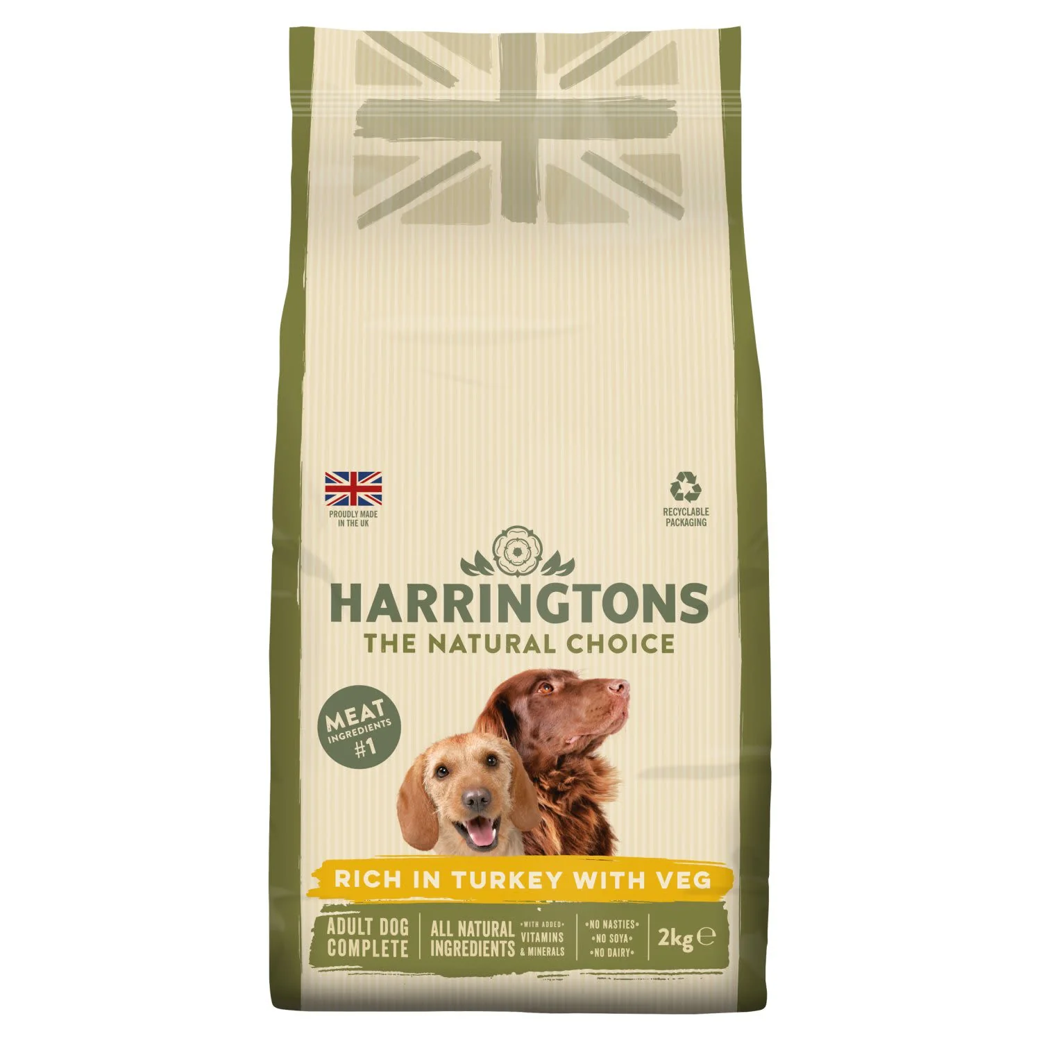 Harringtons Complete Adult Dry Dog Food - Turkey & Vegetable - Image 4
