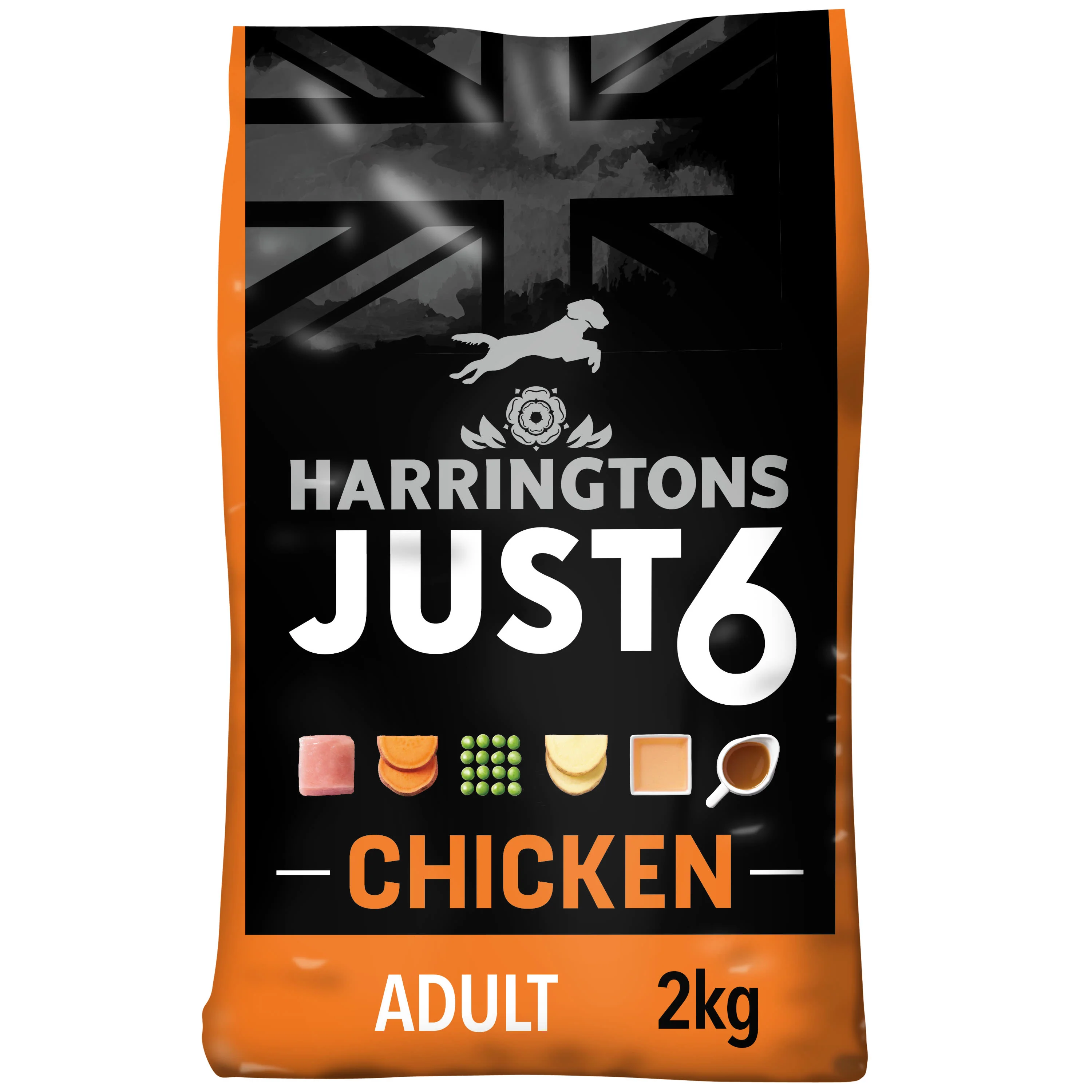 Harringtons Just 6 Grain-free Adult Dry Dog Food - Chicken - Image 5
