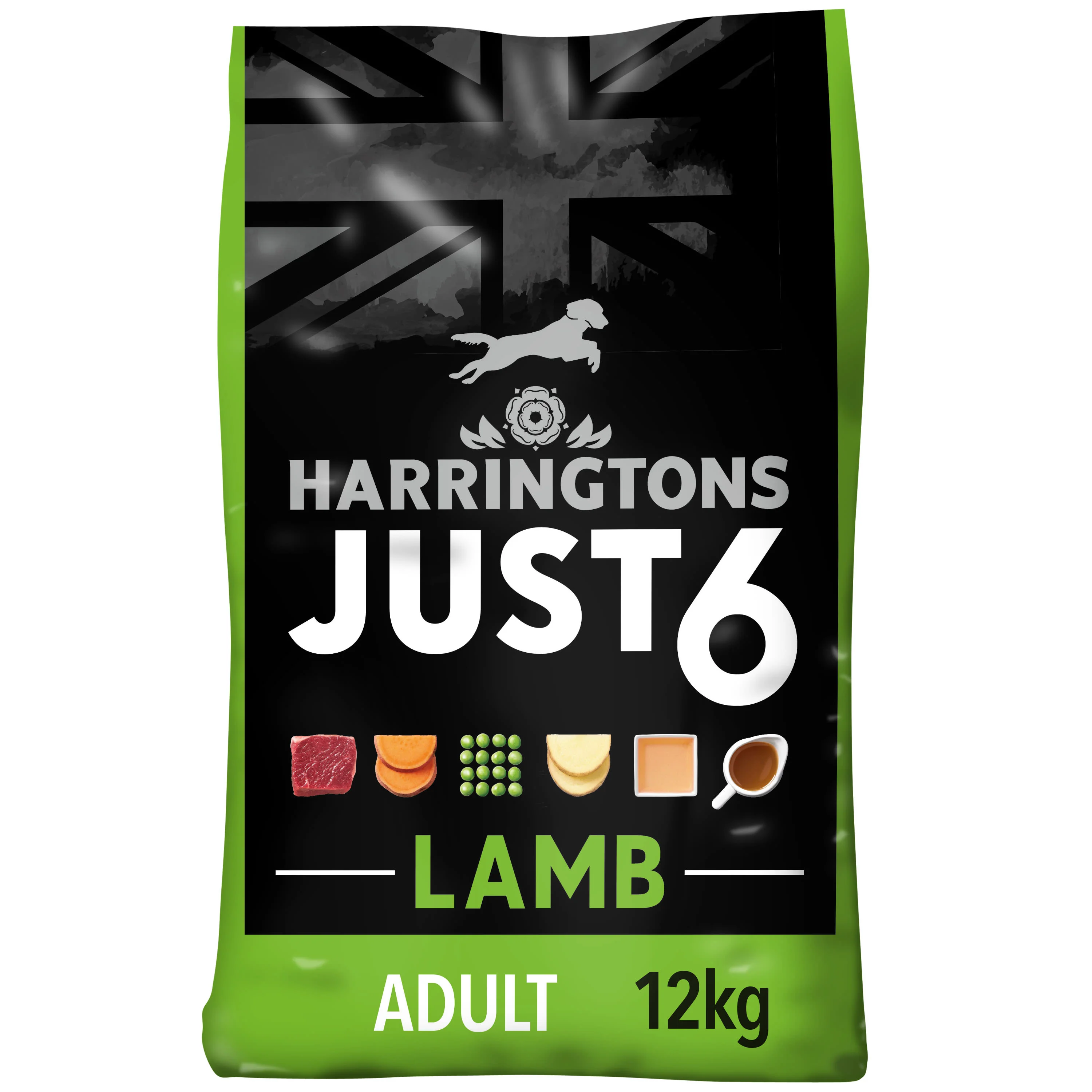 Harringtons Just 6 Grain-free Adult Dry Dog Food - Lamb - Image 4