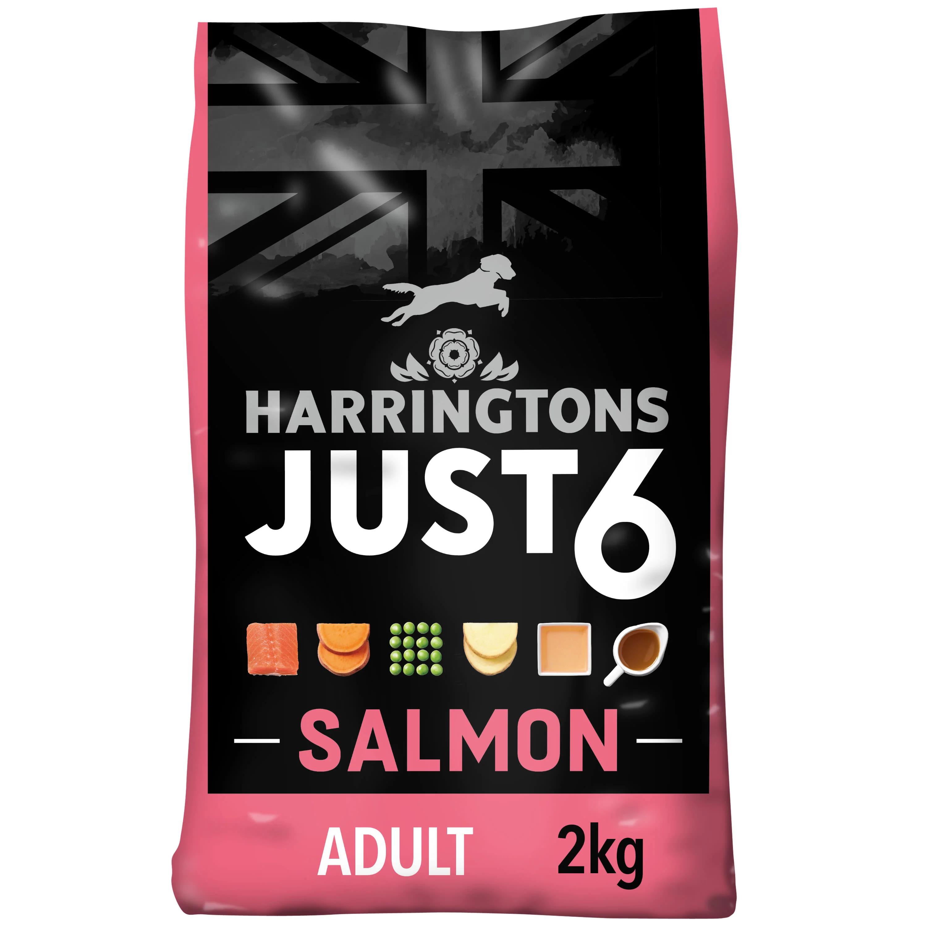 Harringtons Just 6 Grain-free Adult Dry Dog Food - Salmon - Image 5