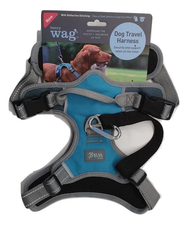 Henry Wag Blue/Grey Dog Travel Harness - Image 2