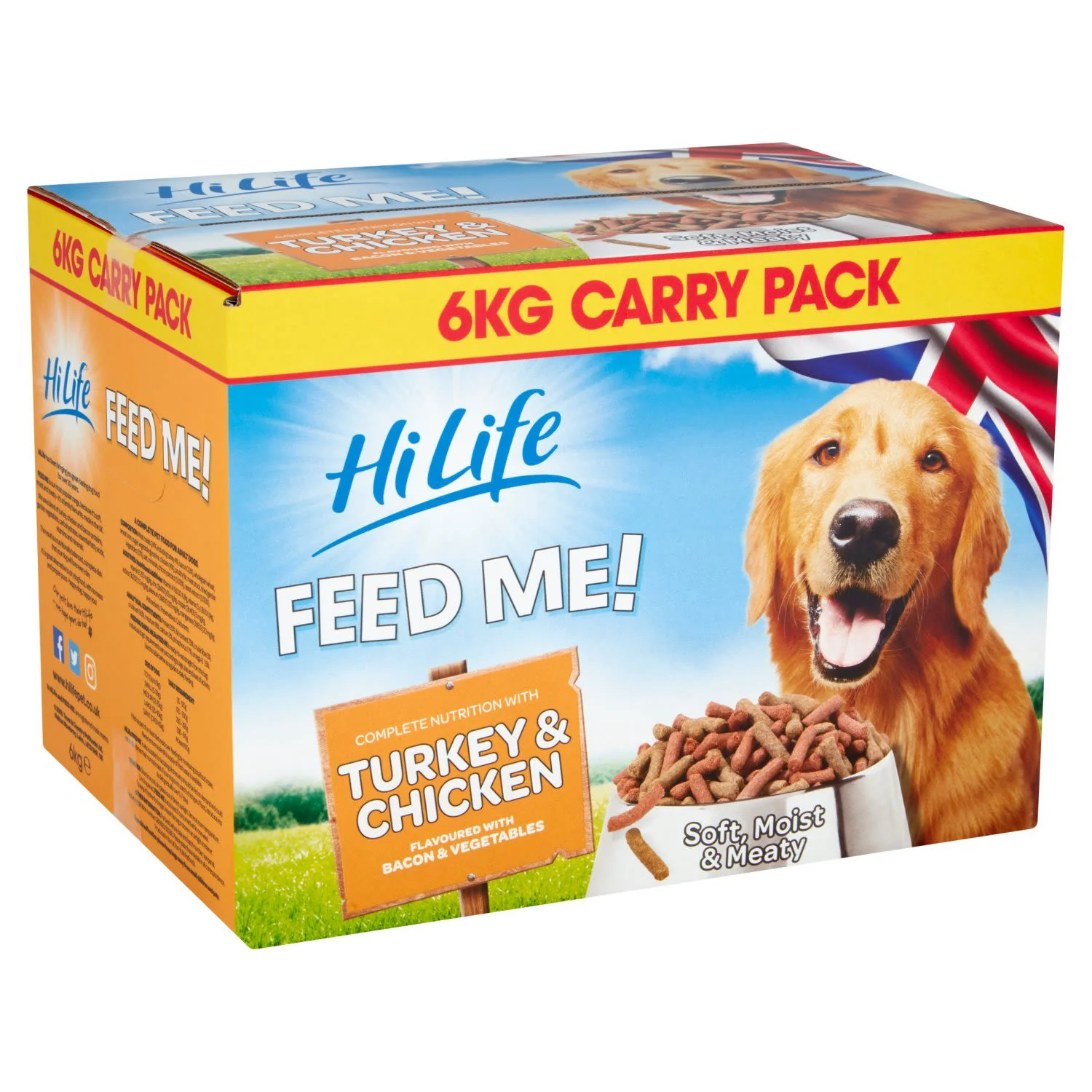 HiLife Feed Me! Turkey & Chicken Dry Dog Food - Image 2