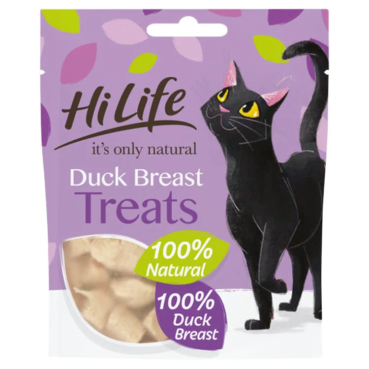 HiLife It's only Natural Duck Breast Cat Treat