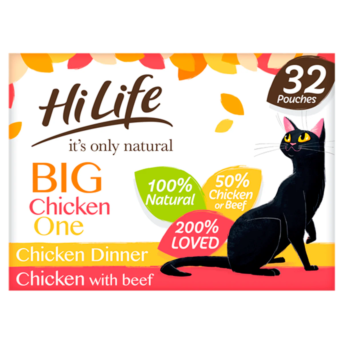 HiLife it's Only Natural Wet Cat Food - The Big Chicken One in Jelly - Image 2