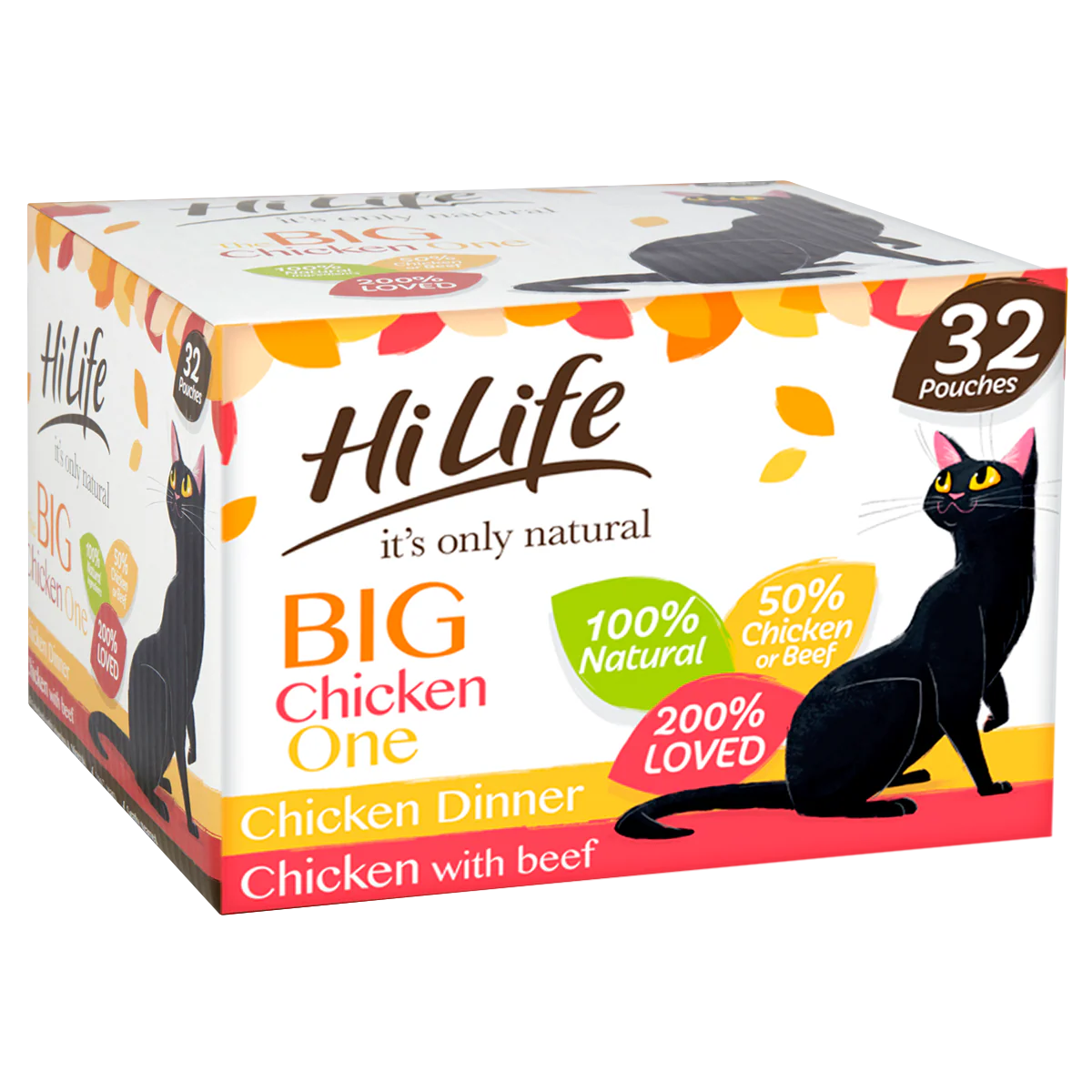 HiLife it's Only Natural Wet Cat Food - The Big Chicken One in Jelly - Image 3