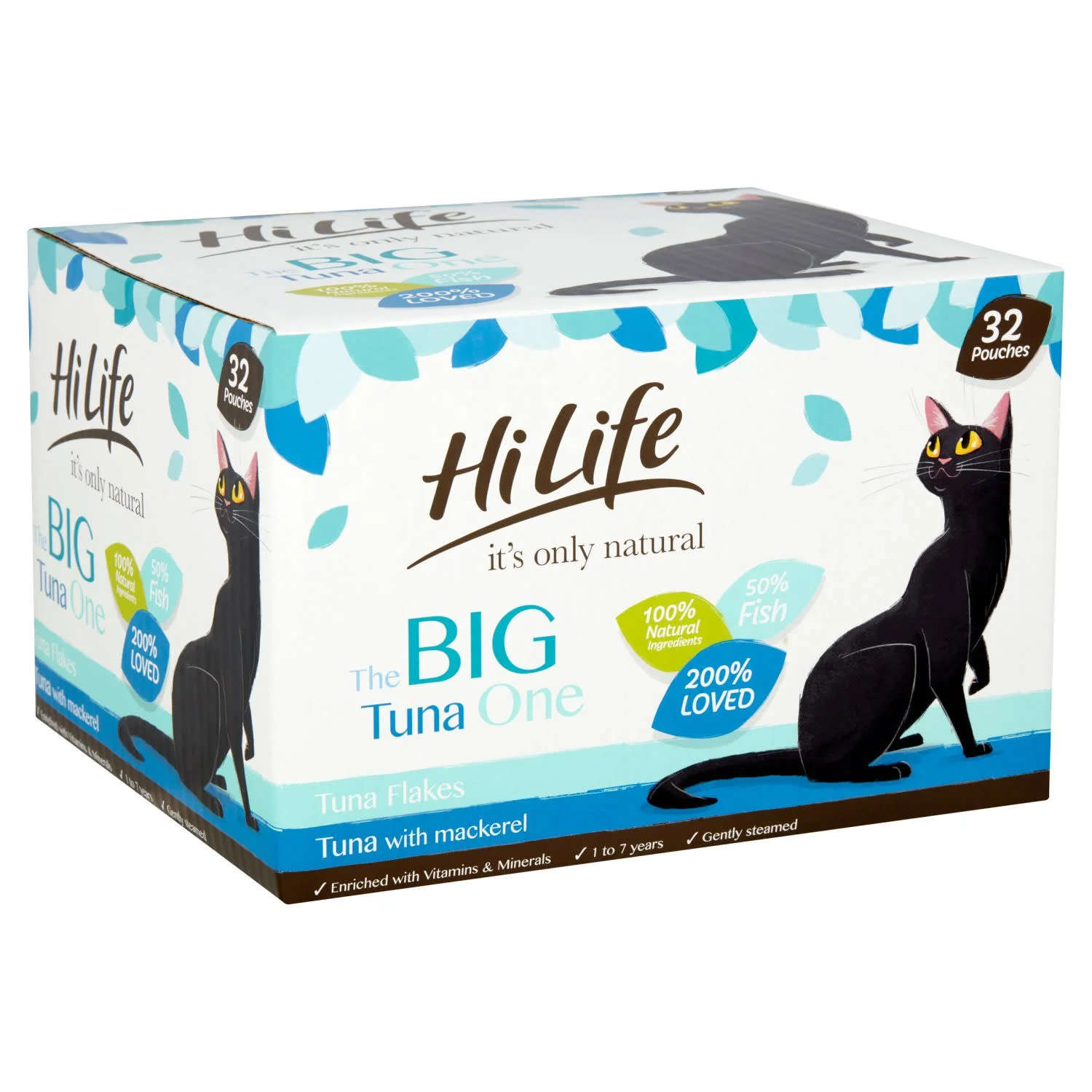 HiLife It's Only Natural The Big Grain-free Adult Wet Cat Food - Tuna One in Jelly - Image 2