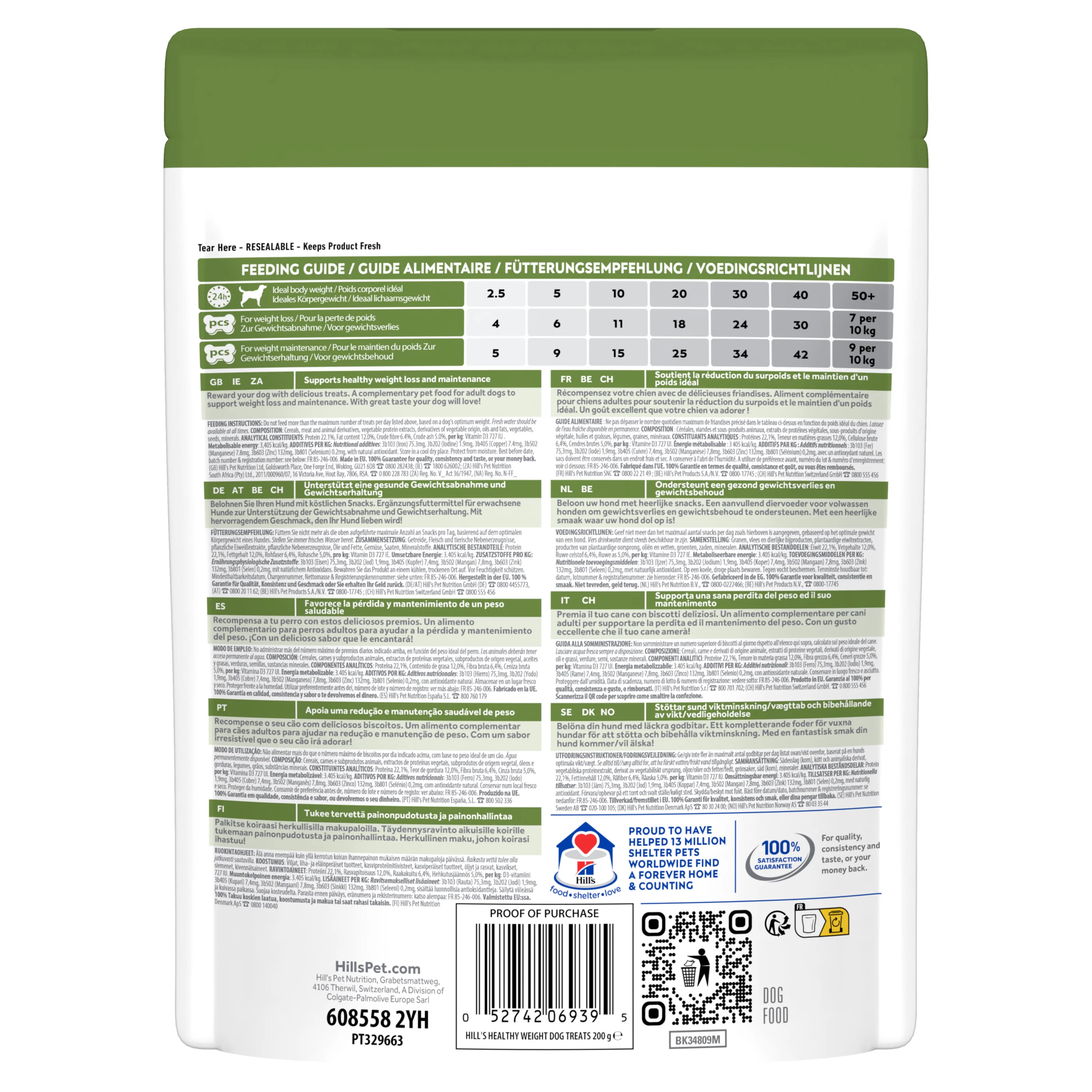 Hill's Healthy Weight Adult Dog Treats - Image 3