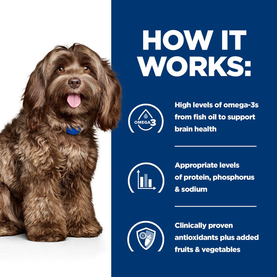 Hill's Prescription Diet b/d Brain Ageing Care Adult/Senior Dry Dog Food with Chicken - Image 4