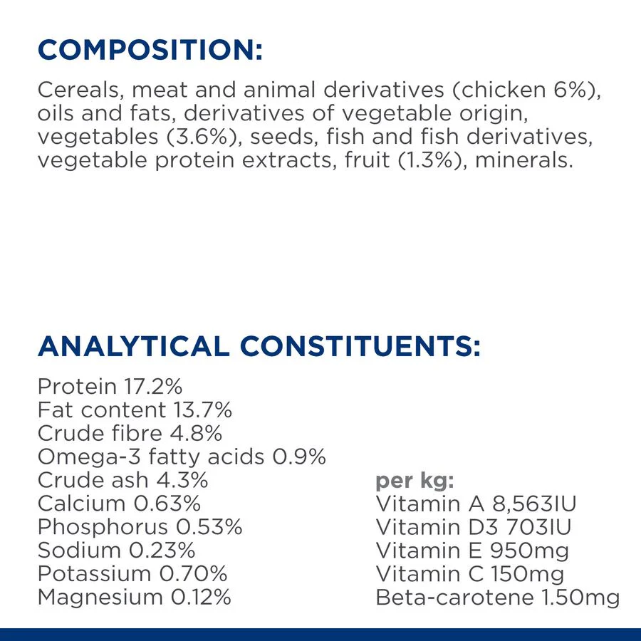 Hill's Prescription Diet b/d Brain Ageing Care Adult/Senior Dry Dog Food with Chicken - Image 7
