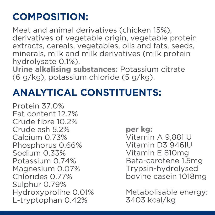 Hill's Prescription Diet c/d Metabolic + Urinary Dry Cat Food - Chicken - Image 6