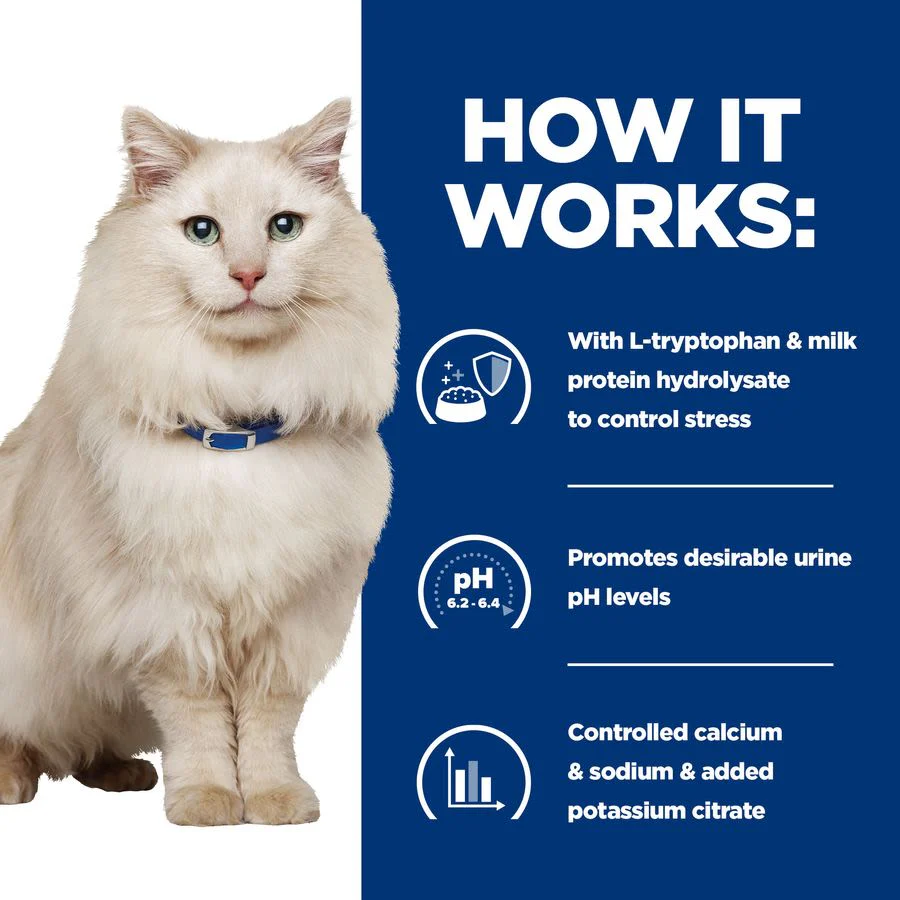 Hill's Prescription Diet c/d Multicare Stress Urinary Care Cat Wet Food - Salmon - Image 5