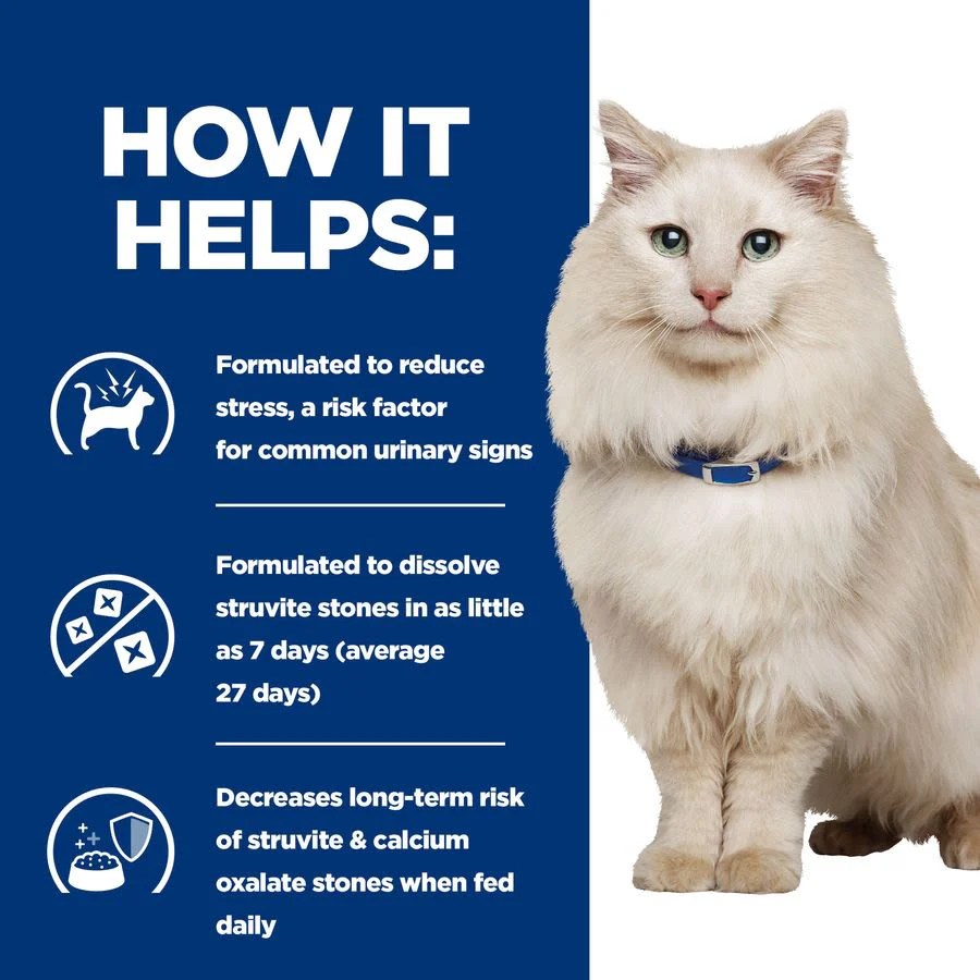 Hill's Prescription Diet c/d Multicare Stress Urinary Care Dry Cat Food with Chicken - Image 5