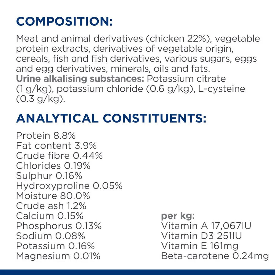Hill's Prescription Diet c/d Multicare Urinary Care Cat Wet Food - Chicken - Image 9