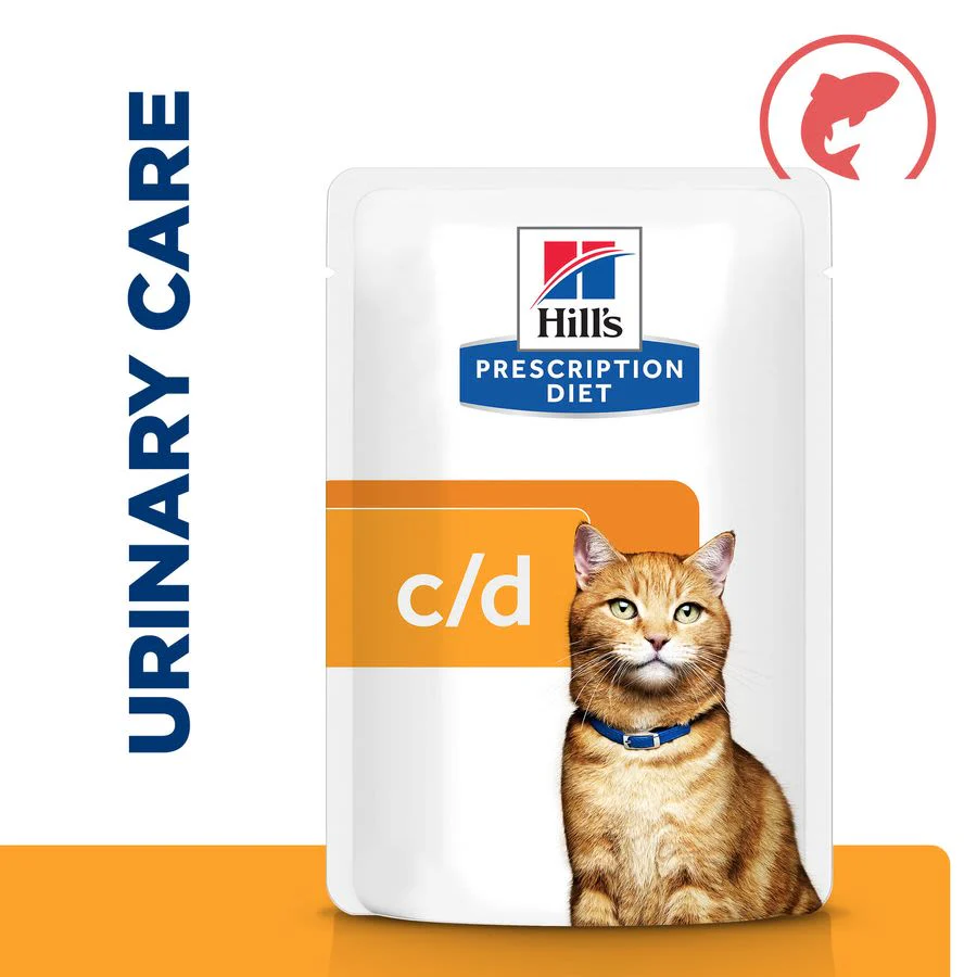 Hill's Prescription Diet c/d Multicare Urinary Care Cat Wet Food - Salmon - Image 2