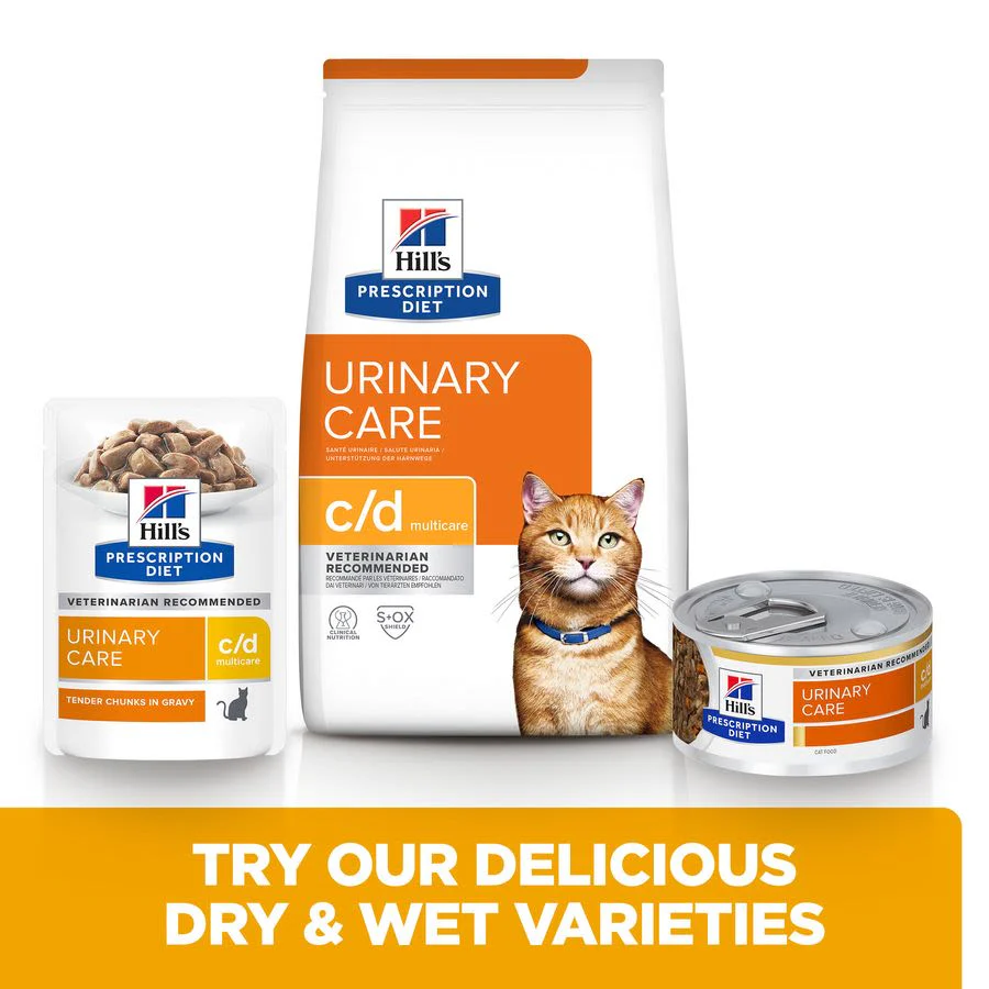 Hill's Prescription Diet c/d Multicare Urinary Care Cat Wet Food - Salmon - Image 3
