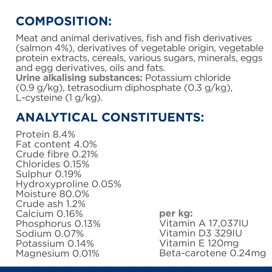 Hill's Prescription Diet c/d Multicare Urinary Care Cat Wet Food - Salmon - Image 8