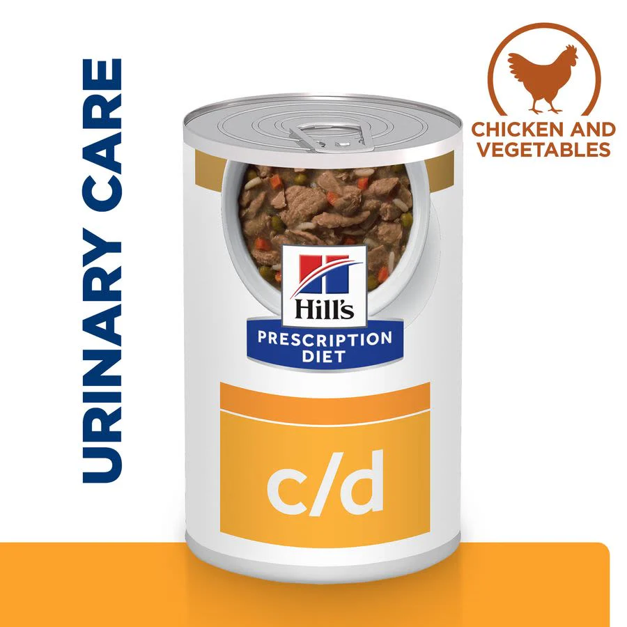 Hill's Prescription Diet c/d Multicare Urinary Care Stew Dog Food with Chicken and added Vegetables - Image 2