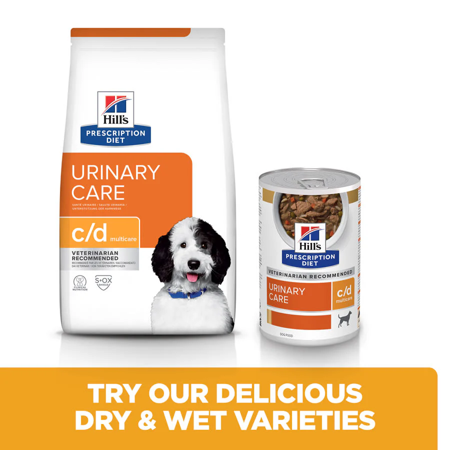 Hill's Prescription Diet c/d Multicare Urinary Care Stew Dog Food with Chicken and added Vegetables - Image 3