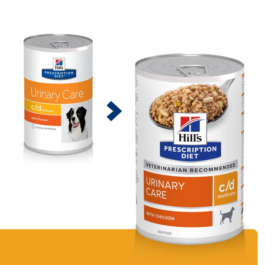 Hill's Prescription Diet c/d Urinary Care Adult Wet Dog Food - Chicken - Image 4