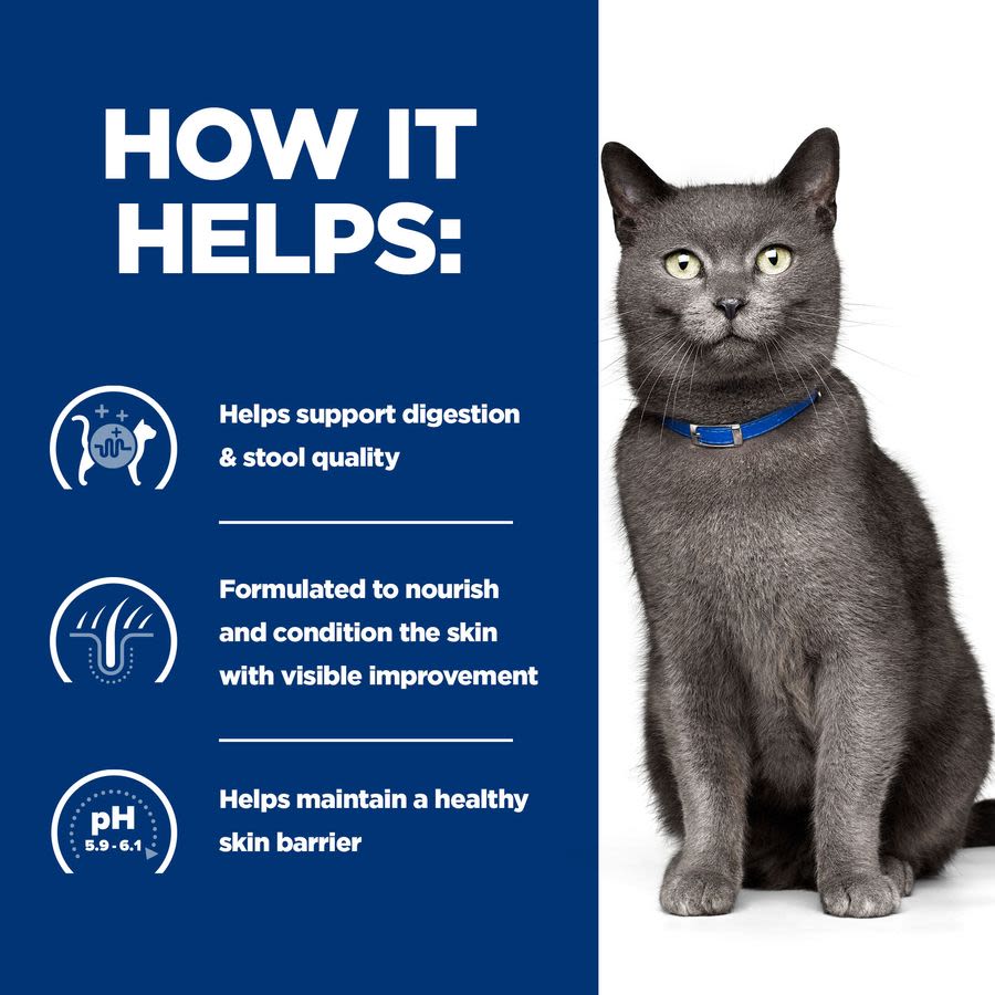 Hill's Prescription Diet d/d Food Sensitivities Adult and Senior Dry Cat Food - Duck & Green Pea 1.5kg - Image 4