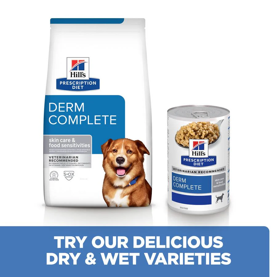 Hill's Prescription Diet Derm Complete Adult Dry Dog Food - Image 4