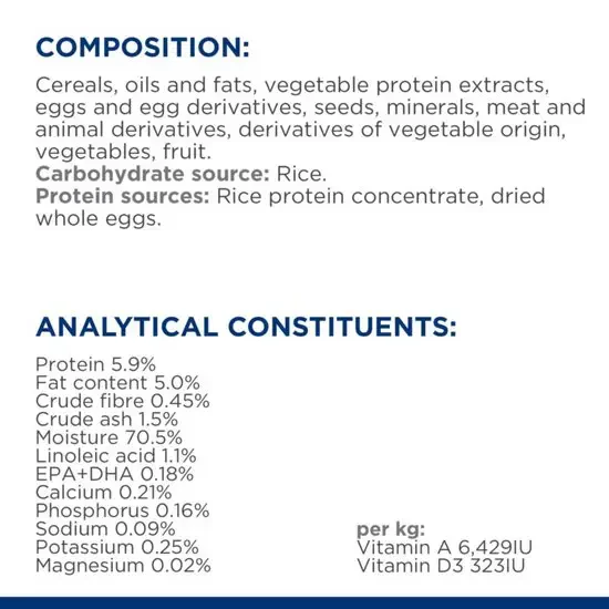 Hill's Prescription Diet Derm Complete Food Sensitivities Original Rice Adult Wet Dog Food - Image 3