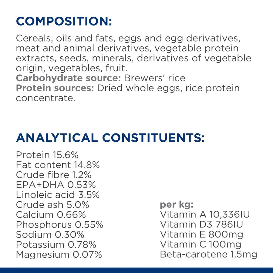 Hill's Prescription Diet Derm Complete Skin Care and Food Sensitivities Mini Dry Dog Food - Rice & Egg - Image 7