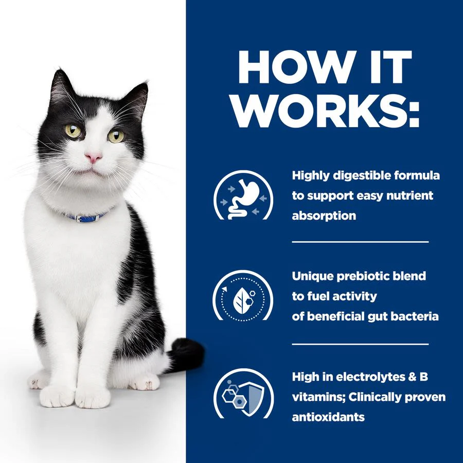 Hill's Prescription Diet Digestive Care i/d Adult Wet Cat Food - Stew with Chicken & Vegetables - Image 6