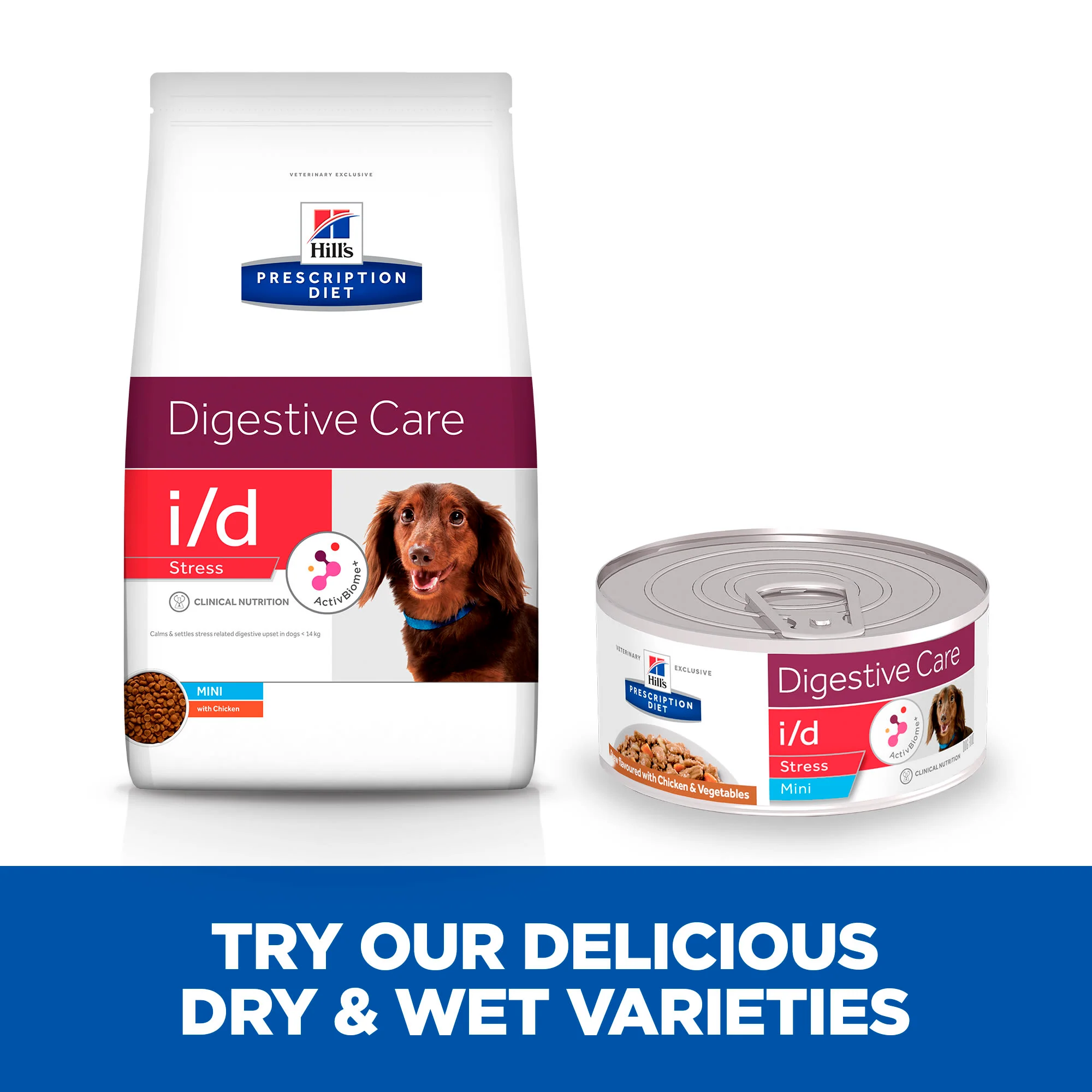 Hill's Prescription Diet Digestive Care i/d Stress Mini Adult Dry Dog Food - Chicken - Image 7