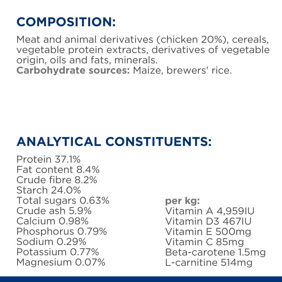 Hill's Prescription Diet Digestive/Weight Management w/d Adult Dry Cat Food - Chicken - Image 9