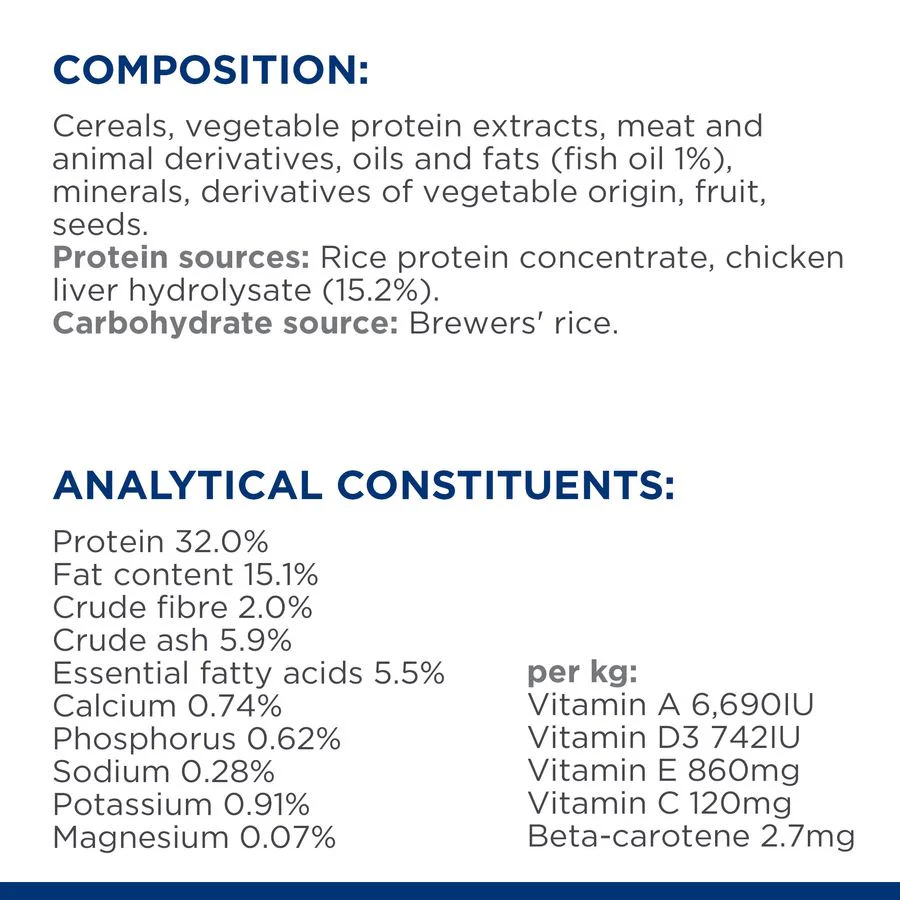 Hill's Prescription Diet Food Sensitivities z/d Adult Dry Cat Food - Original - Image 12