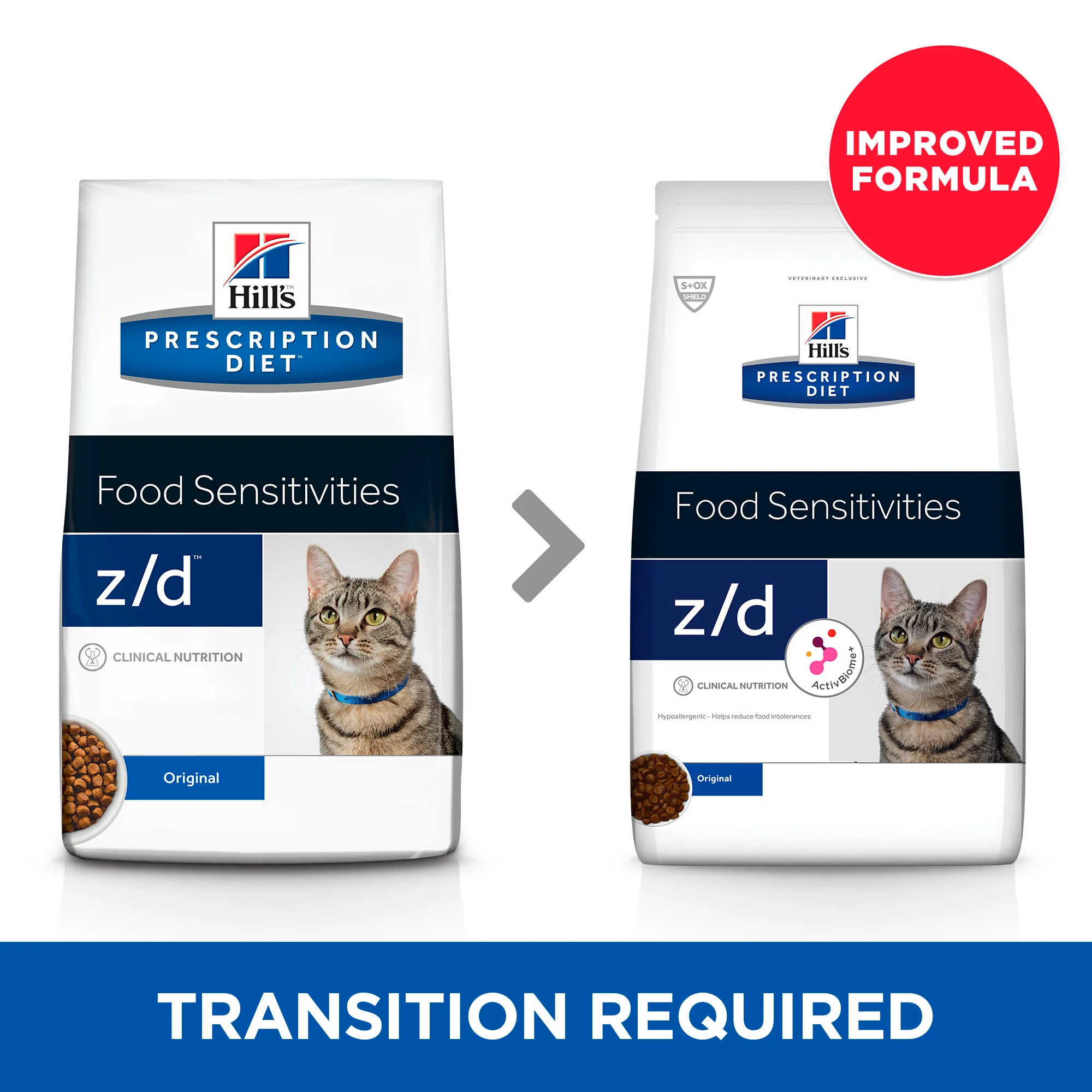 Hill's Prescription Diet Food Sensitivities z/d Adult Dry Cat Food - Original - Image 4