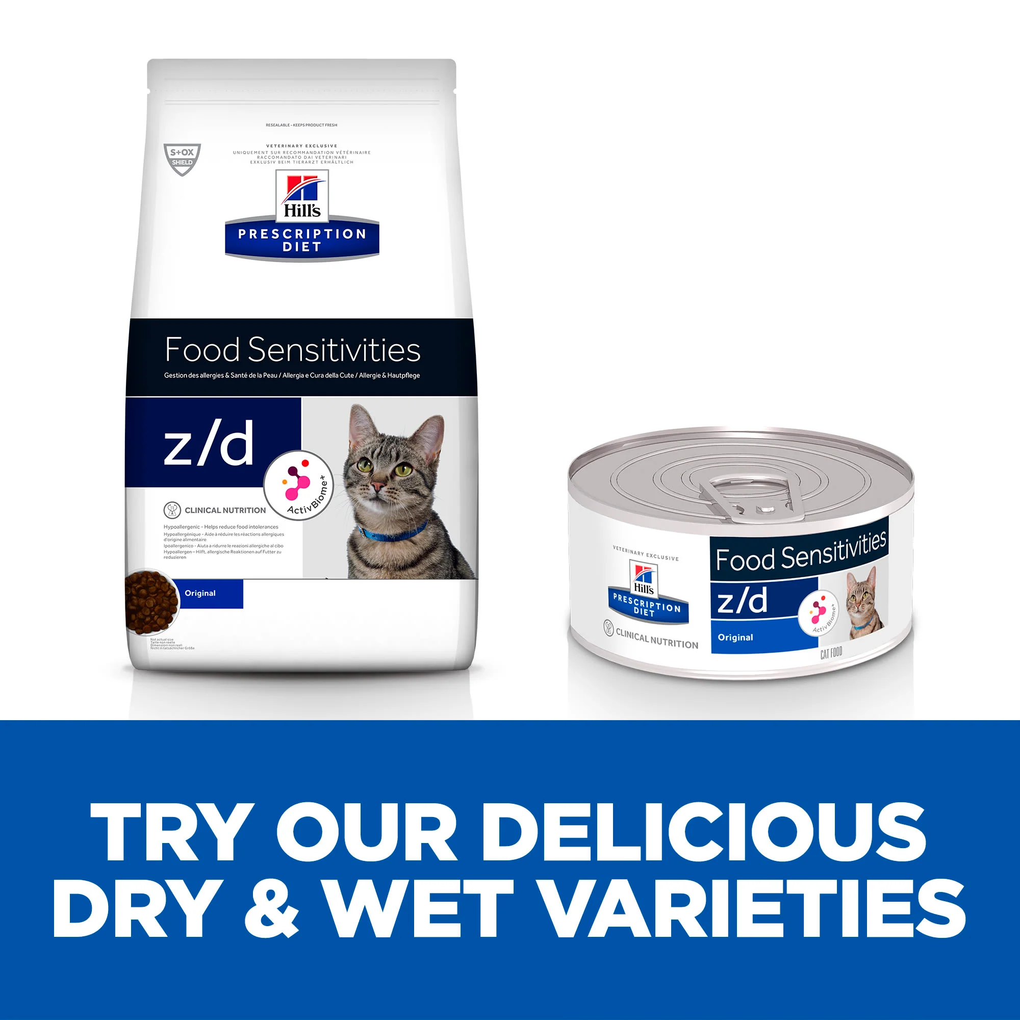 Hill's Prescription Diet Food Sensitivities z/d Adult Dry Cat Food - Original - Image 5