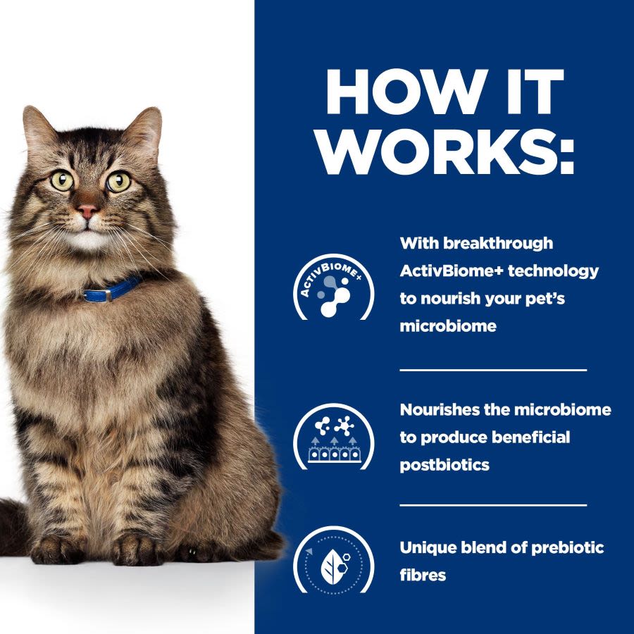 Hill's Prescription Diet Gastrointestinal Biome Digestive Care Adult/Senior Wet Cat Food - Chicken & Vegetable Stew - Image 6