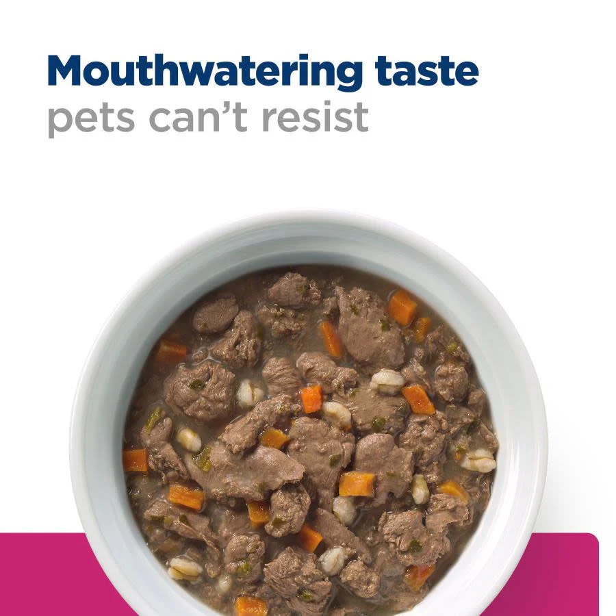 Hill's Prescription Diet Gastrointestinal Biome Digestive Care Adult/Senior Wet Cat Food - Chicken & Vegetable Stew - Image 7