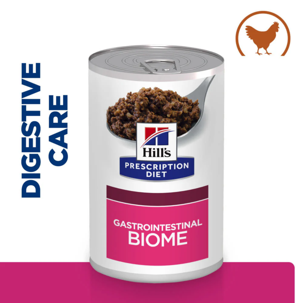 Hill's Prescription Diet Gastrointestinal Biome Digestive Care Canned Dog Dry Food - Chicken - Image 2