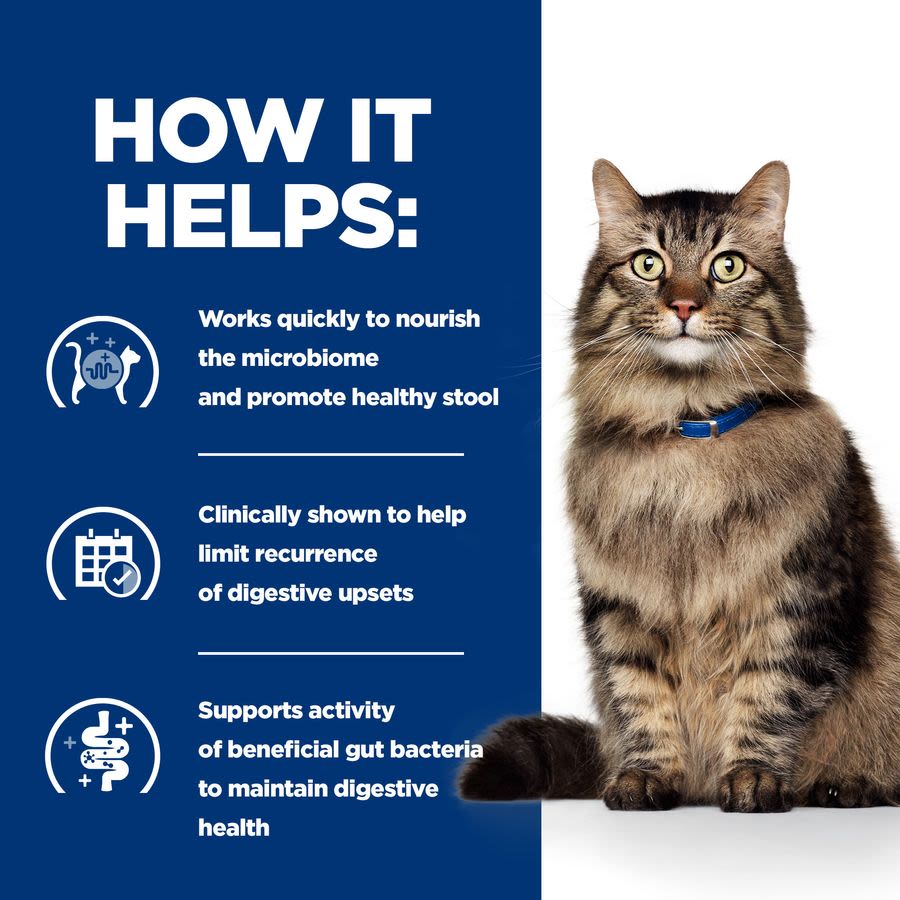 Hill's Prescription Diet Gastrointestinal Biome Dry Cat Food with Chicken - Image 5