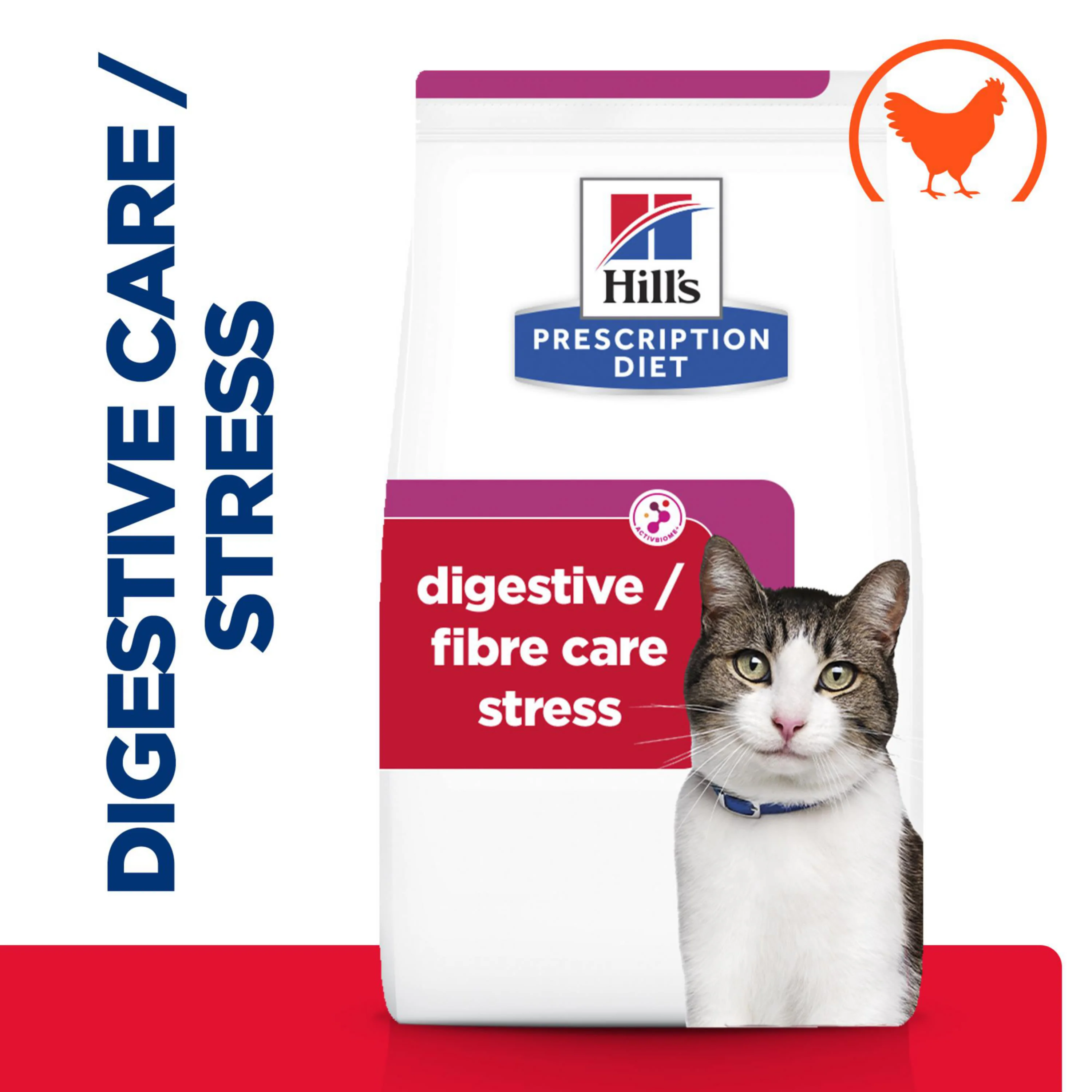 Hill’s Prescription Diet Gastrointestinal Biome Stress Dry Cat Food - Image 3