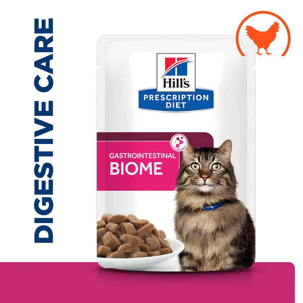 Hill's Prescription Diet Gastrointestinal Biome Wet Cat Food - Chicken - Image 2