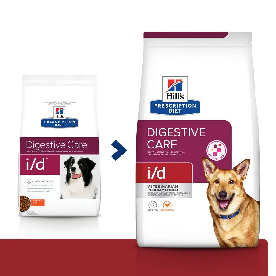 Hill's Prescription Diet i/d Digestive Care Adult/Senior Dry Dog Food with Chicken - Image 3