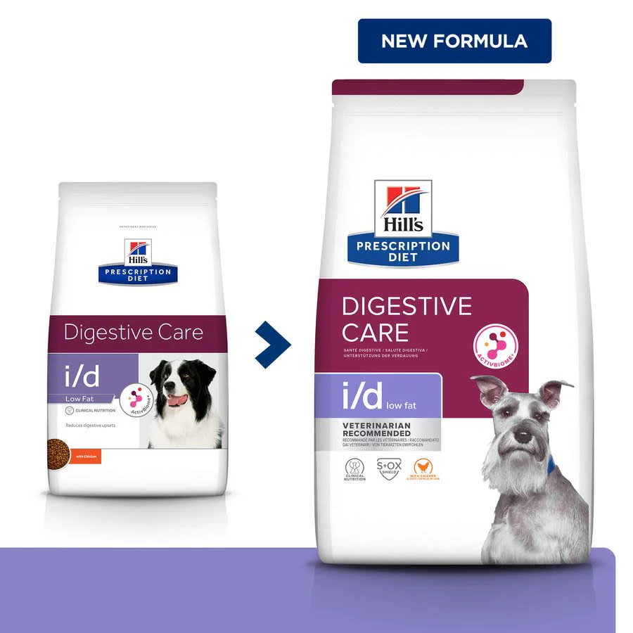 Hill's Prescription Diet i/d Digestive Care Low Fat Adult/ Senior Dry Dog Food with Chicken - Image 2