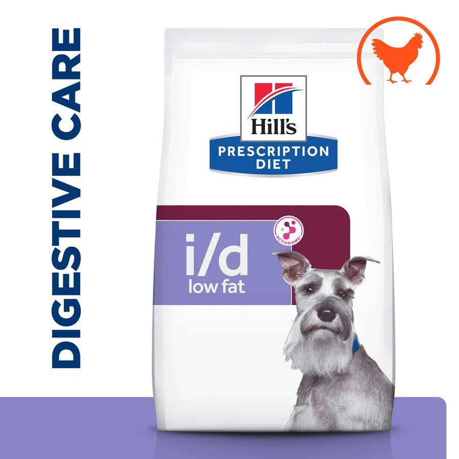Hill's Prescription Diet i/d Digestive Care Low Fat Adult/ Senior Dry Dog Food with Chicken - Image 3