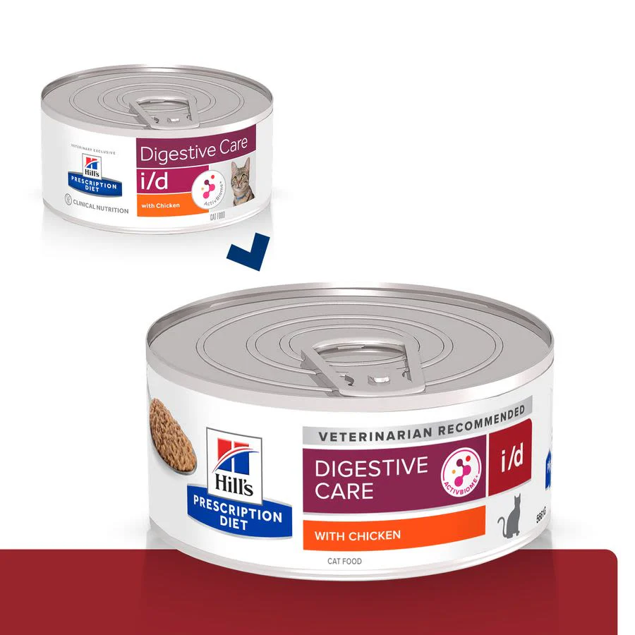 Hill's Prescription Diet i/d Digestive Care Wet Cat Food with Chicken - Image 3